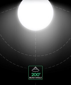 22W LED Bulb E27 G120 Plastic CREE CHIP 6400K V-TAC – 21200236