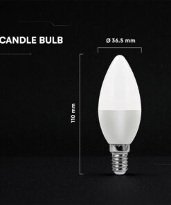 LED Κεράκι E14 5.5W 470 lm 4000K Dimmable CREE Chip V-TAC 2120186-6