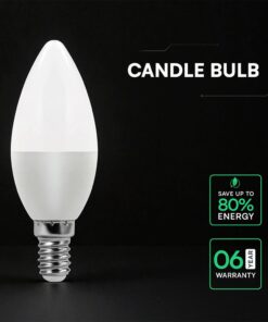 LED Κεράκι E14 5.5W 470 lm 4000K Dimmable CREE Chip V-TAC 2120186-6