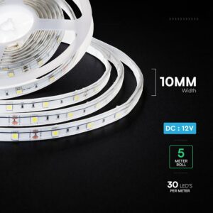 LED Strip SMD5050 – 30 LEDs 6500K IP65 6W/M V-TAC – 212144
