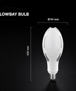 LED Λάμπα E27 36W V-TAC Cree Chip 300° 4000lm Φυσικό Λευκό 4000K 6yrs Wty – 21284-6