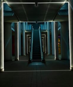 6W LED Wall Light Black Body 4000K IP65 V-TAC – 218220