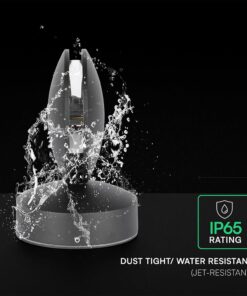 6W LED Wall Light Black Body 4000K IP65 V-TAC – 218220