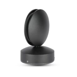 6W LED Wall Light Black Body 4000K IP65 V-TAC – 218220