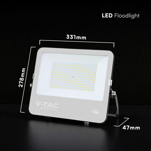 Προβολέας LED 150W Cree Chip 20250lm IP65 Μαύρος 6500K 6yrs Wty V-TAC 232026