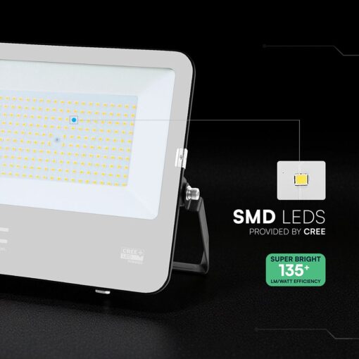 Προβολέας LED 150W Cree Chip 20250lm IP65 Μαύρος 6500K 6yrs Wty V-TAC 232026