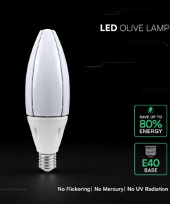 LED Λάμπα E40 60W V-TAC 300° 6500lm Ψυχρό Λευκό 6400K – 24036