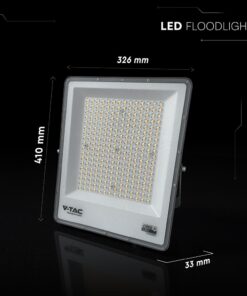 LED Προβολέας 200W Αδιάβροχος IP65 V-TAC Cree Chip Μαύρος 16450lm CCT 6yrs Wty – 240706