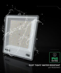 LED Προβολέας 200W Αδιάβροχος IP65 V-TAC Cree Chip Μαύρος 16450lm CCT 6yrs Wty – 240706
