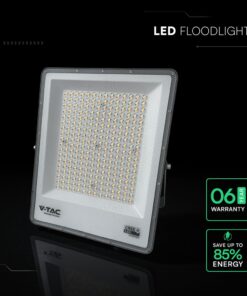 LED Προβολέας 200W Αδιάβροχος IP65 V-TAC Cree Chip Μαύρος 16450lm CCT 6yrs Wty – 240706