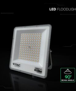 LED Προβολέας 100W Αδιάβροχος IP65 V-TAC Cree Chip Μαύρος 8150lm CCT 6yrs Wty – 240716