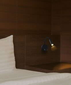 LED Φωτιστικό Ανάγνωσης Κρεβατιού Μαύρο V-TAC Cree Chip με Type-C Θύρα Φόρτισης 3000K V-TAC – 241506