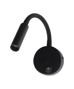 3W LED Bedside Light CREE CHIP Black Body IP20 3000K V-TAC – 241506