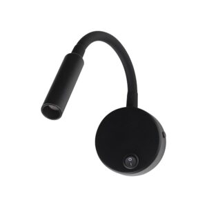 3W LED Bedside Light CREE CHIP Black Body IP20 3000K V-TAC – 241506