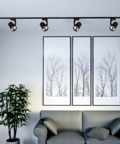 20W LED COB Σποτ Ράγας 4 Καλωδίων V-TAC Cree Chip 1620lm 3000K Μαύρο 6yrs Wty V-TAC 241546