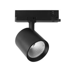 30W LED COB Σποτ Ράγας 4 Καλωδίων V-TAC Cree Chip 2845lm 6400K Μαύρο 6yrs Wty V-TAC 241606VT