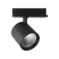 30W LED COB Σποτ Ράγας 4 Καλωδίων V-TAC Cree Chip 2845lm 4000K Μαύρο 6yrs Wty V-TAC 241646VT