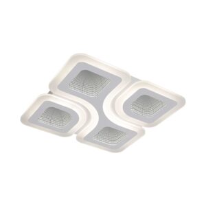 70W LED Decorative Ceiling Lamp 3in1 Dimmable With IR Remote Control White Body V-TAC – 24174