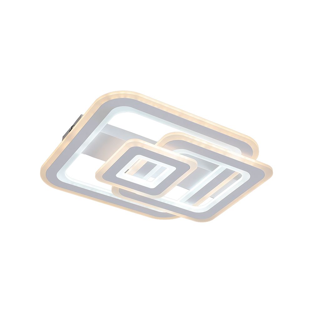 LED Φωτιστικό Οροφής Λευκό 80W CCT 6400lm Dimmable με Χειριστήριο V-TAC – 24176