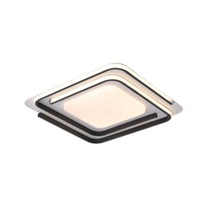 60W LED Decorative Ceiling Lamp 3in1 Dimmable With IR Remote Control White Body+Black Body V-TAC – 24178