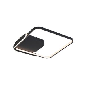 50W LED Decorative Ceiling Lamp 3in1 Dimmable With IR Remote Control Black Body V-TAC – 24180