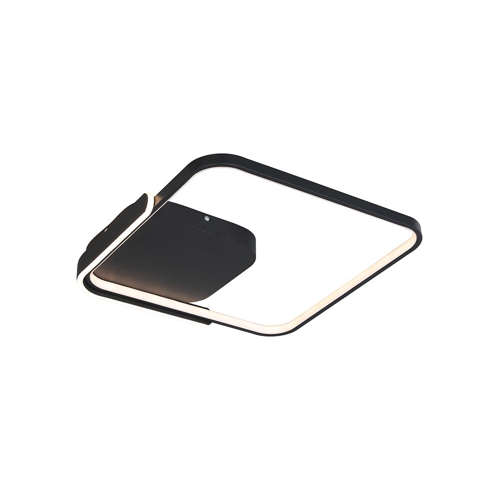 50W LED Decorative Ceiling Lamp 3in1 Dimmable With IR Remote Control Black Body V-TAC – 24180