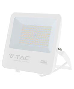 100W LED Floodlight CREE CHIP White Body Grey Glass 6500K 135LM/W V-TAC – 242116