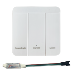 Τηλεχειριστήριο + Controller για Digital COB Μονόχρωμη Ταινία LED 24V 10m 24119040DGC ACA – 24VSNGLDGC