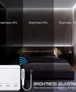 RF Τηλεχειριστήριο + Controller Dimmer για Digital COB Μονόχρωμη Ταινία LED 24V 10m 24119040DGC ACA – 24VSNGLDGC