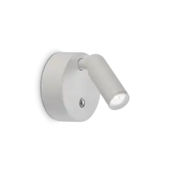 BEAN AP ROUND RECHARGEABLE BIANCO IDEAL LUX – 350233