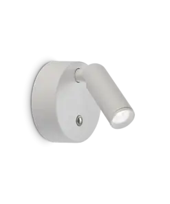 BEAN AP ROUND RECHARGEABLE BIANCO IDEAL LUX – 350233
