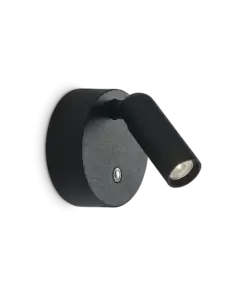 BEAN AP ROUND RECHARGEABLE NERO IDEAL LUX – 350240