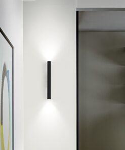 LOOK LED AP2 ROUND D30 H300 ON-OFF OTTONE 3000K IDEAL LUX – 353340