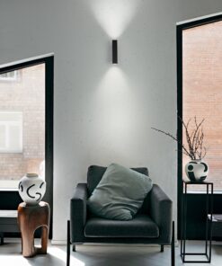 LOOK LED AP2 SQUARE D30 H300 ON-OFF OTTONE 3000K IDEAL LUX – 353364