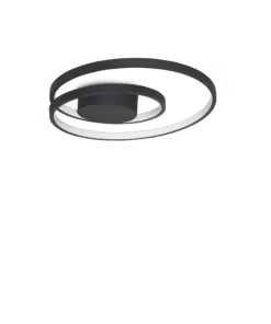 OZ PL D040 ON-OFF NERO 3000K IDEAL LUX – 365039