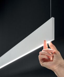 STEEL SP1 D09 MONO-EMISSION WIDE 3000K BIANCO IDEAL LUX – 367019