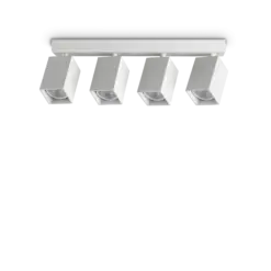 DYNAMITE PL4 LINEAR SQUARE BIANCO IDEAL LUX – 367422