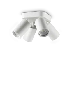DYNAMITE PL4 ROUND BIANCO IDEAL LUX – 367439