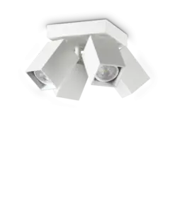 DYNAMITE PL4 SQUARE BIANCO IDEAL LUX – 367446