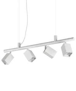 DYNAMITE SP4 SQUARE BIANCO IDEAL LUX – 367453