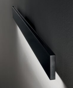 STEEL AP1 D20 MONO-EMISSION WIDE 3000K NERO IDEAL LUX – 367576