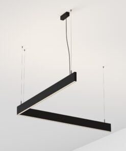 STEEL SP2 D20 BI-EMISSION ACCENT 4000K NERO IDEAL LUX – 368849