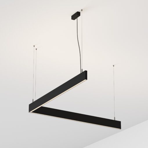 STEEL SP2 D20 BI-EMISSION ACCENT 4000K NERO IDEAL LUX – 368849
