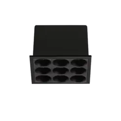 LIKA FI SLIM SQUARE 10W 3000K NERO IDEAL LUX – 369518