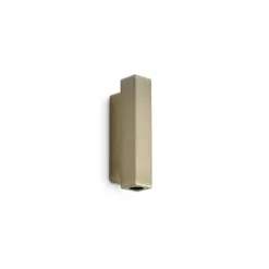 LOOK LED AP2 SQUARE D30 H150 ON-OFF OTTONE 3000K  IDEAL LUX – 370712