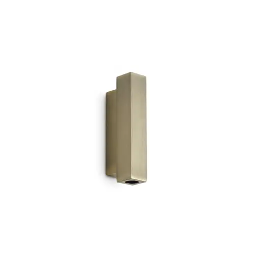 LOOK LED AP2 SQUARE D30 H150 ON-OFF OTTONE 3000K  IDEAL LUX – 370712
