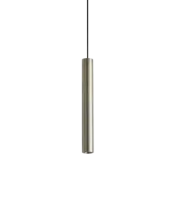 LOOK LED SP1 ROUND D30 H250 ON-OFF OTTONE 3000K  IDEAL LUX – 371108