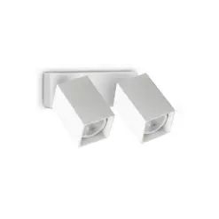 DYNAMITE AP2 SQUARE BIANCO IDEAL LUX – 371221