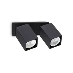 DYNAMITE AP2 SQUARE NERO IDEAL LUX – 371238