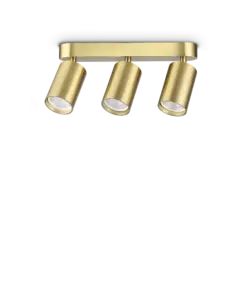 DYNAMITE PL3 LINEAR ROUND OTTONE IDEAL LUX – 371269